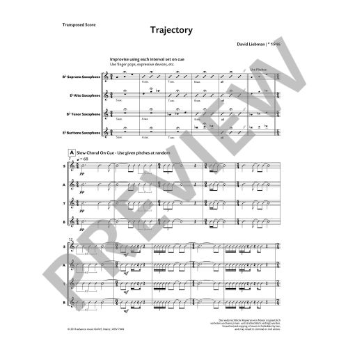 David Liebman Trajectory