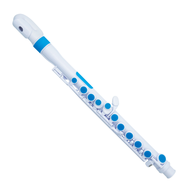 NUVO jFlute 2.0, weiß-blau