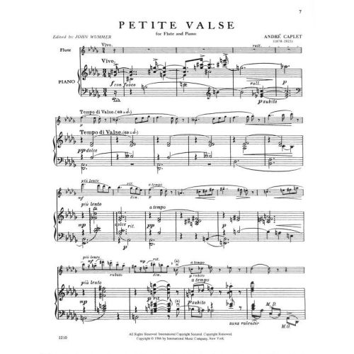 André Caplet Reverie & Petite Valse