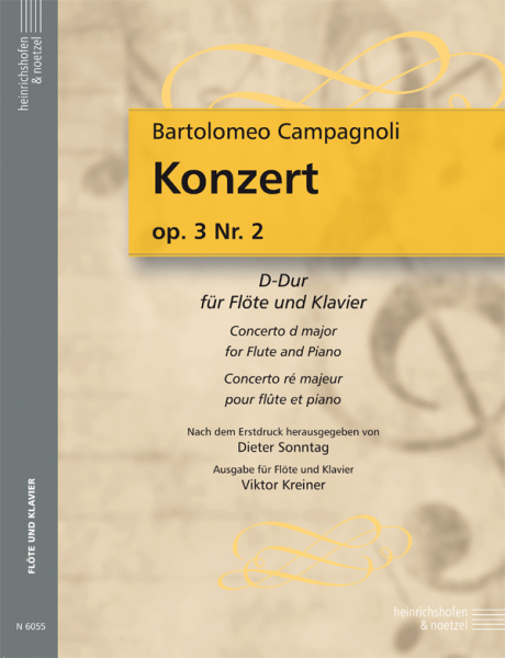 Bartolomeo Campagnoli Konzert op. 3 Nr. 2