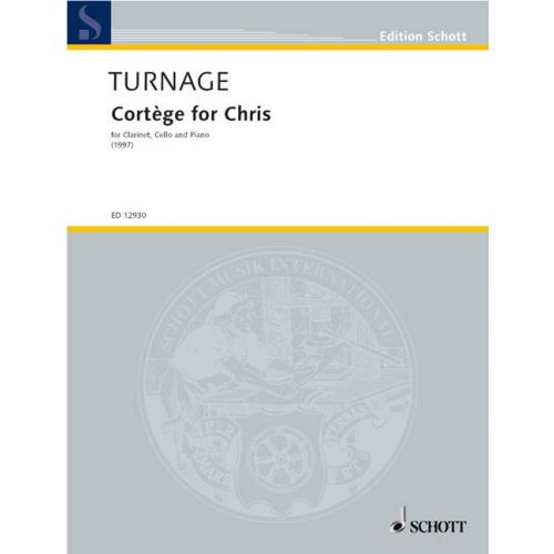Mark-Anthony Turnage Cortège for Chris