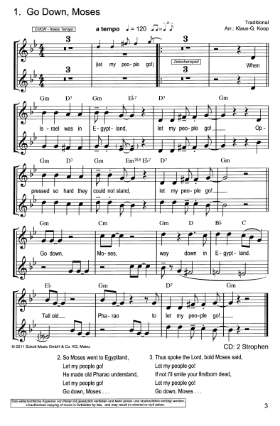 Die schönsten Spirituals & Gospels