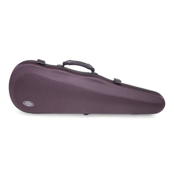 Jakob Winter Violin Case Greenline JW-52017-4/4-CAR Carbon červená