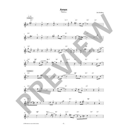 Jim Snidero Jazz Conception Alto & Baritone Saxophone
