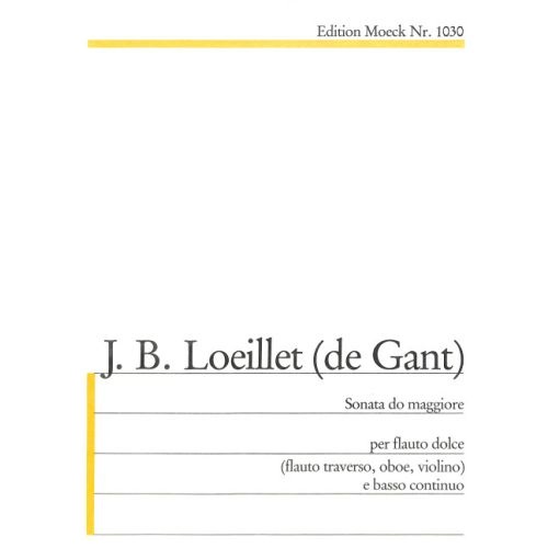 Loeillet Jean Baptiste (de Gant)  Sonate C-Dur, op 1, Nr.6