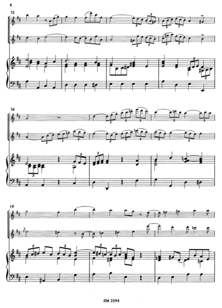 Abel, Carl Friedrich Sonate D-Dur